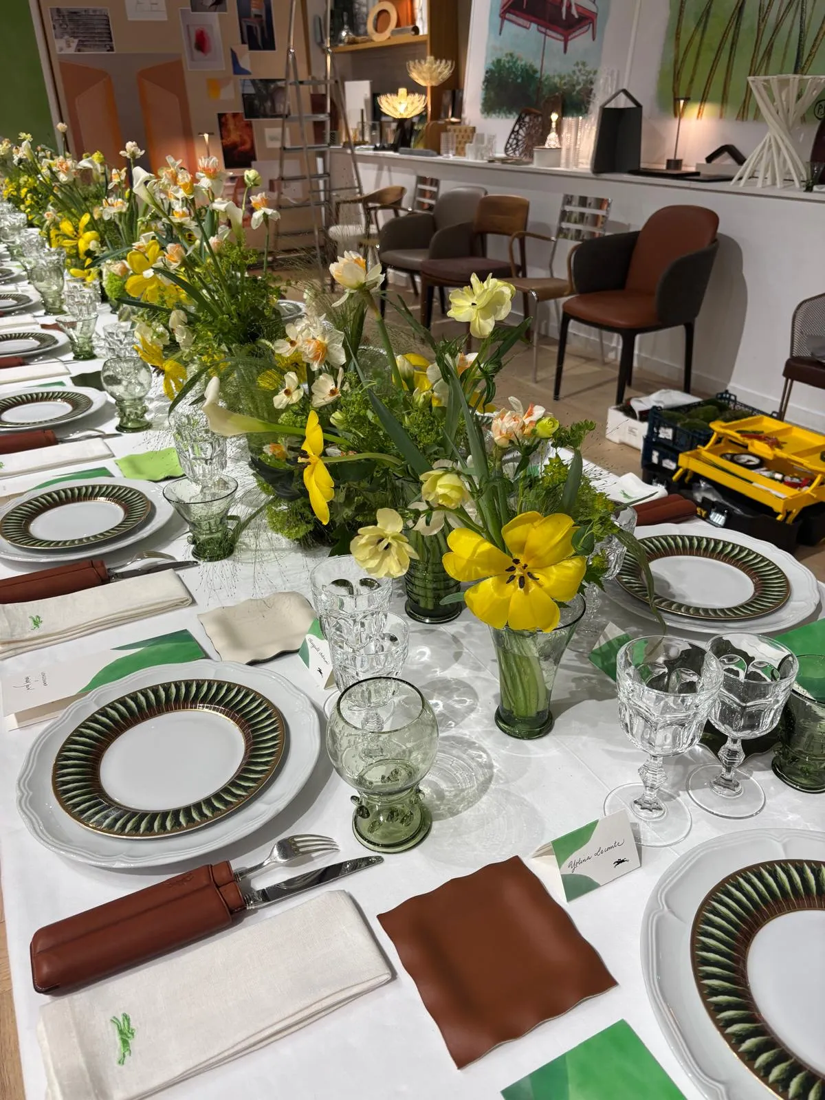 Longchamp · Table dressée soirée privée