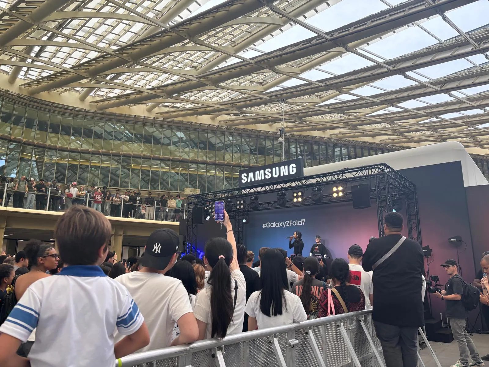 Showcase Samsung immersif, illustration des tendances événementielles 2026