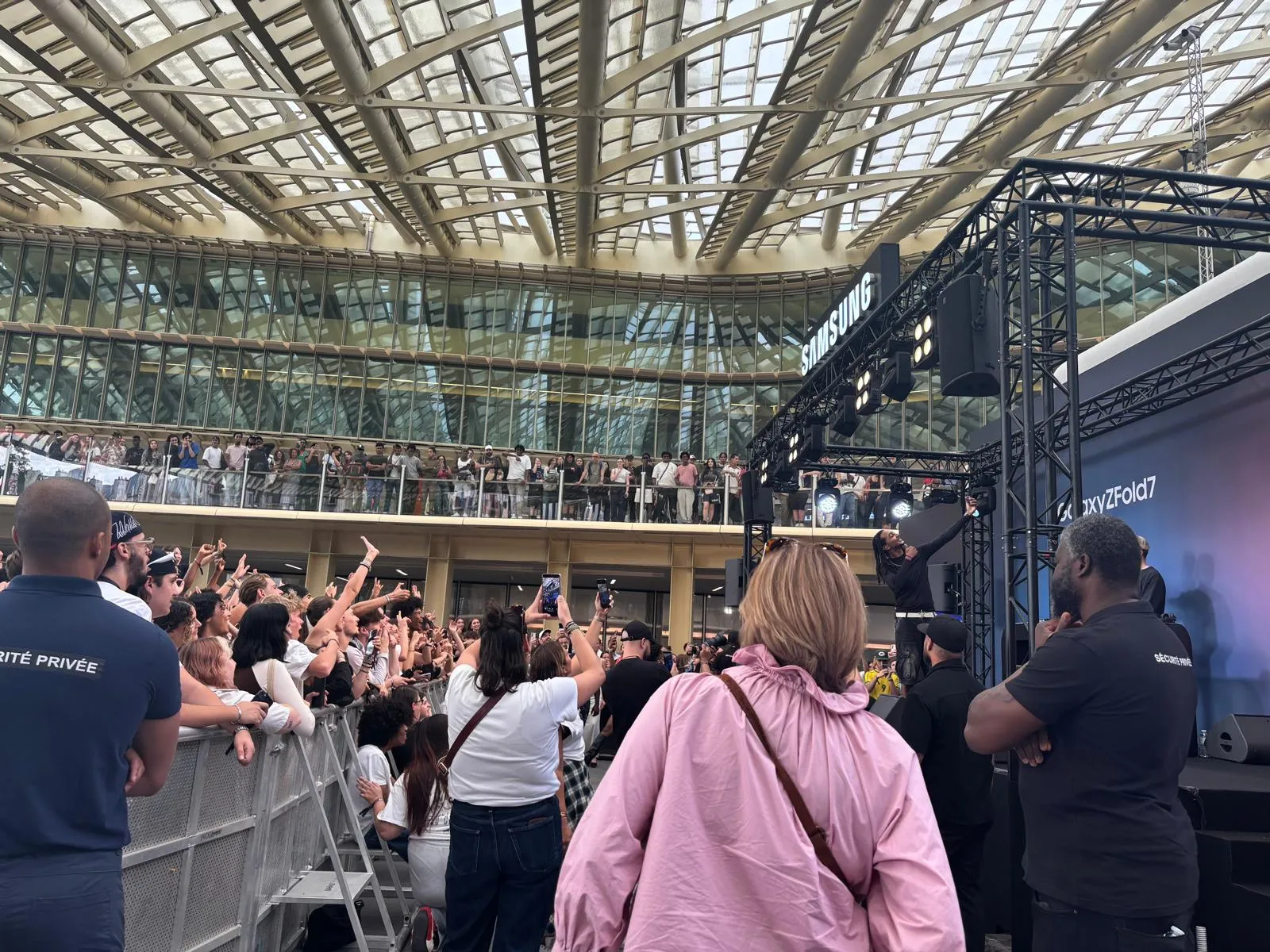 Samsung Showcase · Concert Theodort au Forum des Halles